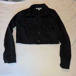 Refuge Black Jean Jacket